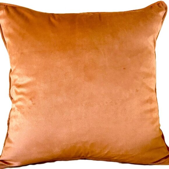 18x18 Fall Autumn Gradient Pumpkins on the Vine Embroidered Pillow Cover New - Picture 5 of 5